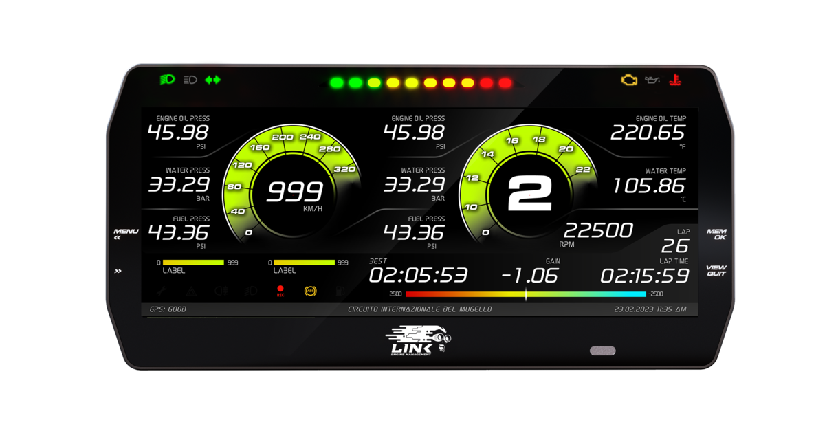 Link ECU - Link MXT Strada 10" Dash - Street Edition