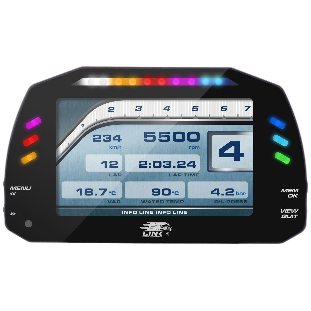 Link ECU - Link MXS Strada 5" Dash - Race Edition