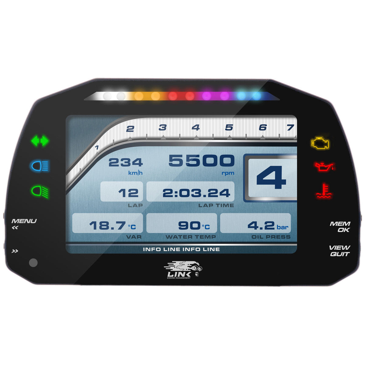 Link ECU - Link MXS Strada 5" Dash - Street Edition