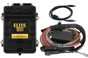 Haltech - Elite 1500 + Premium Universal Wire-in Harness Kit Length: 2.5m (8")