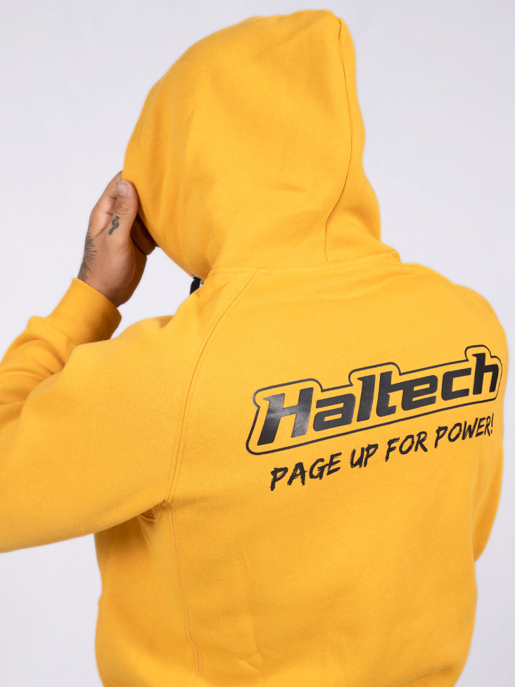 Haltech - "Classic" Hoodie Yellow