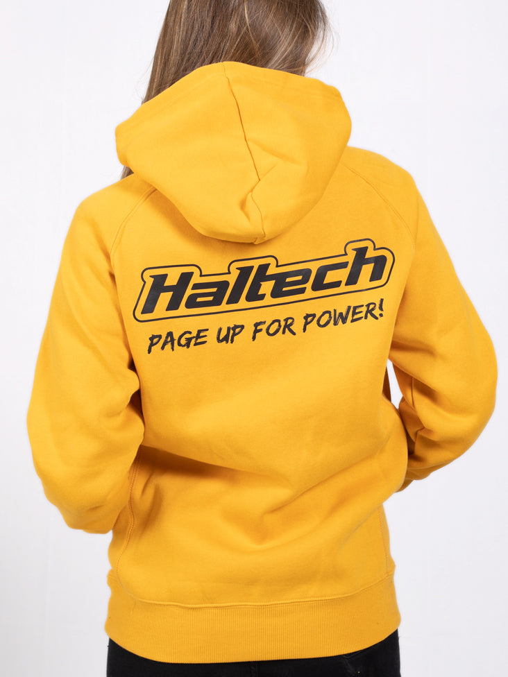 Haltech - "Classic" Hoodie Yellow