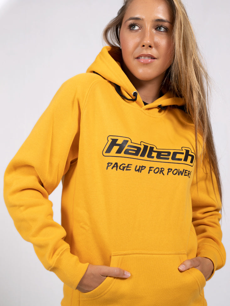 Haltech - "Classic" Hoodie Yellow