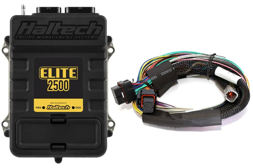 Haltech - Elite 2500 + Basic Universal Wire-in Harness Kit Length: 2.5m (8")