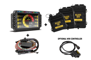 Haltech - Elite ECU + Harness + IC7 Dash + Optional Wideband Bundle